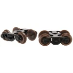 Atlas Scale New 2026 Friction Bearing Caboose Trucks Pair 22061. Fixed Price $8.47.