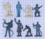 Acme 0629-0715 Mechanic Figure Assortment (bag Of 8). Fixed Price $24.00.