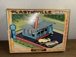 Vintage Plasticville Usa Drive-in Hamburger Stand #2916-300 Ho W/ Box. Fixed Price $29.99.