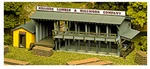 Atlas 750 Ho Scale Lumber Yard & Office Kit - New. Fixed Price $21.07.