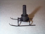 Lionel 3409 3410 3419 3429 6820 Helicopter Landing Skid Black Ex!. Fixed Price $8.99.