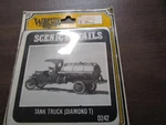 Woodland Scenics Ho #D-242 Tank Truck (diamond T) Kit Details Below. Fixed Price $23.99.