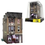 Woodland Scenics Built & Ready Betty's Burning Building Ho Scale BR5051. Fixed Price $77.99.