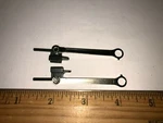 Lionel PARTS,1666E-16, Pr Of Main Rods W Crosshead 2016,2018,2026,2036,2037. Fixed Price $8.95.