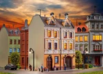 Townhouse With Factory Annex Kibri 38389. Fixed Price $104.36.