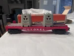 Lionel 6805 Atomic Energy Disposal Car Complete W/ob & Perfect Gray Canisters. Fixed Price $325.00.