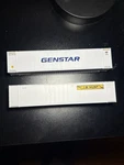 Ho Walthers 48 Containers Genstar And Jb Hunt. Fixed Price $10.00.