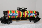 Lionel #52476 Cal-stewart Meet 2007 Lifesavers Tank Car. Fixed Price $124.95.