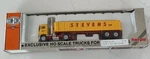 Con-cor 0004-1002, Tractor + Dump Trailer, Stevens Trucking, Ho Scale 1:87, Nib. Fixed Price $20.99.