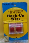 Archer Radio Shack Hook Up Wire 20 Feet 278-1289 Nos Sealed. Fixed Price $18.00.