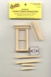 Half Scale Window - Yorktown 1:24 Dollhouse Wooden H5041 Houseworks G. Fixed Price $10.29.