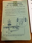 Original Oem Lionel 154 Crossing Signal Install Operate Handbill. Fixed Price $10.00.