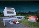 Walthers Cornerstone Ho Scale Building/structure Kit Skyview Drive-in Theater. Fixed Price $43.99.