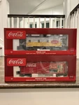 Line Coca-cola Caboose K616-5101 & Reefer K762-5105 Rare Mint Nib. Fixed Price $225.00.