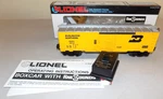 Lionel Trains Burlington Northern Boxcar Diesel Railsounds #6-16632 Boxed. Fixed Price $109.99.