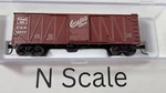 Atlas Scale Burlington Route C&s Usra Single Sheathed Box Car #13777. Fixed Price $18.00.