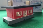 00 Gauge Hornby R460 Platform Straight & Station. Fixed Price $5.37.
