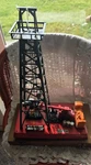 Vintage Postwar Lionel No. 455 Operating Oil Derrick. Fixed Price $69.00.