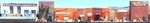 Ho Scale Building Background Flat / Scenery "railside Bldg 04", Train Model. Fixed Price $19.95.