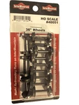 Intermountain Ho-scale #40051 36" Wheel Sets, 12 Pair, .110" Width. Fixed Price $15.75.