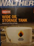 Walthers Ho #933-3167 Oil Storage Tank (wide Style) Plastic Kit. Fixed Price $38.50.
