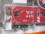 Lionel Western Pacific Red Bay Window Style Caboose 6-17655 Scale #448. Fixed Price $110.00.