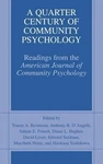 Quarter Century Of Community Psychology: Readings From The American Journal. Fixed Price $209.42.