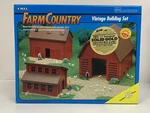 Sealed Vintage 1993 Ertl Country Building Play Set Farmers Ducks Chickens. Fixed Price $105.00.