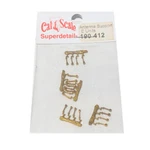 New Scale 190-412 Prr Induction Phone Antenna Supports Diesels Units. Fixed Price $23.99.