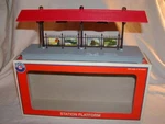 Lionel 6-83496 Red Roof Station Platform 027 Not Lighted Mib New 2019 Sealed. Fixed Price $32.00.