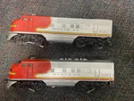 Lionel Sante Fe Diesel 2383 And Dummy. Fixed Price $250.00.