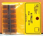 Micro Engineering Scale Wood Pallet # 80-144. Fixed Price $14.40.