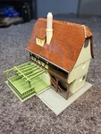 Faller B-933 Bier Haus Beer House With Pergola Fully Assembled. Fixed Price $29.99.