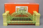 Lionel 6-32904 Gauge Green & Cream Tinplate Hellgate Bridge #305 Nib. Fixed Price $349.43.