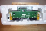 Lionel #17651 Burlington Northern Extended Vision Caboose. Fixed Price $125.00.