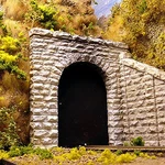 Chooch Enterprises 8340 Scale Single-track Cut Stone Tunnel Portal. Fixed Price $15.99.