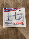 Lionel #6-2170 Operating Street Lamp Set 3 Lights. Fixed Price $15.00.