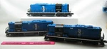 Lionel 6-11843 Boston & Maine GP-9 Lash-up Aba 2 Powered Dummy. Fixed Price $535.00.