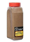 Woodland Scenics B1372 Ballast Fine Brown 32OZ (container). Fixed Price $19.74.