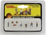 Woodland Scenics A2132 Scale Checker Players (8PCS). Fixed Price $18.29.