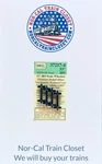 Scale Northwest Short Line #37217-4 33" Metal Wheel Code 8 (4 Sets). Fixed Price $15.99.