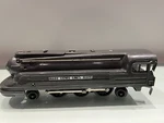 Lionel 1668E Streamlined Torpedo Steam Locomotive. Gunmetal Color. Runs Well.. Fixed Price $168.98.