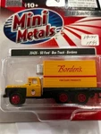 Mini Metals - Ho Scale 1960 Ford Box Truck Borden's Nip. Fixed Price $25.00.