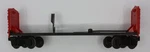 Lionel 6470-14 Red Ends Exploding Boxcar Frame And Trucks. Fixed Price $16.00.