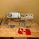 Atlas Scale Kit 739 - 200 Two Houses Under Construction Unknown If Complete. Fixed Price $19.99.