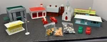 Bachmann Scale Plasticville 5901-998 "a City In Box" Complete Ec. Fixed Price $175.00.