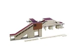 Kato Gauge Suburban Elevated Station Expansion Set 23-123. Fixed Price $58.13.