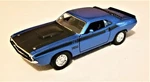 Welly 1:34-1:39 Scale Model 1970 Dodge Challenger T/a Blue (BBWE43663DB). Fixed Price $13.99.