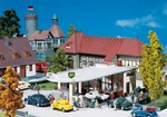 Faller 130347 Ho Scale 1:87 Kit Of Bp Petrol Station. Fixed Price $39.99.