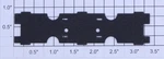 Lionel 616M-13 Gauge Prewar Collector Insulation Fiber Plate (12). Fixed Price $25.20.